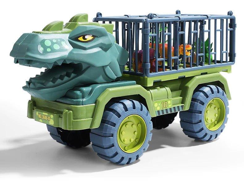 Carrinho Dinossauro Rex com 12 Dinossauros - Smart Kids